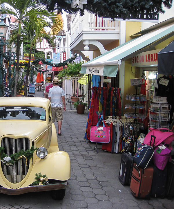 Shopping à Saint-Martin