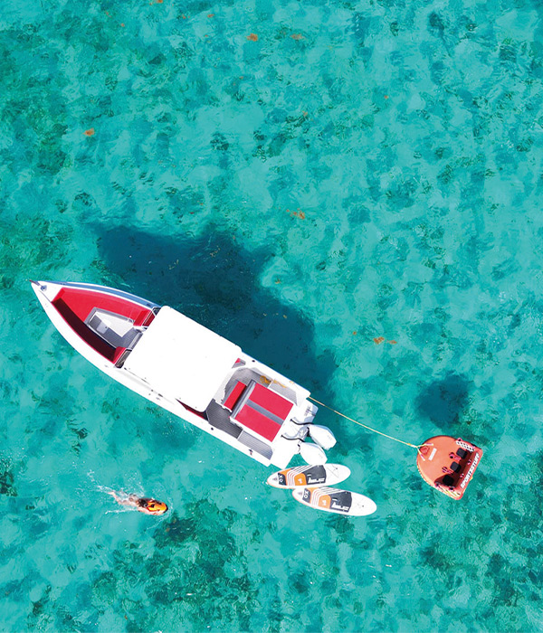 Boat rentals for the day in Saint Martin