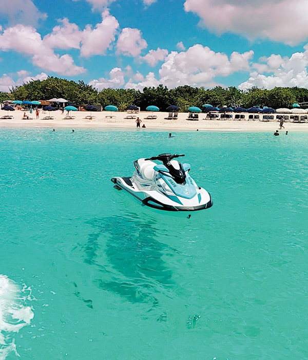 Jet ski rentals in Saint Martin