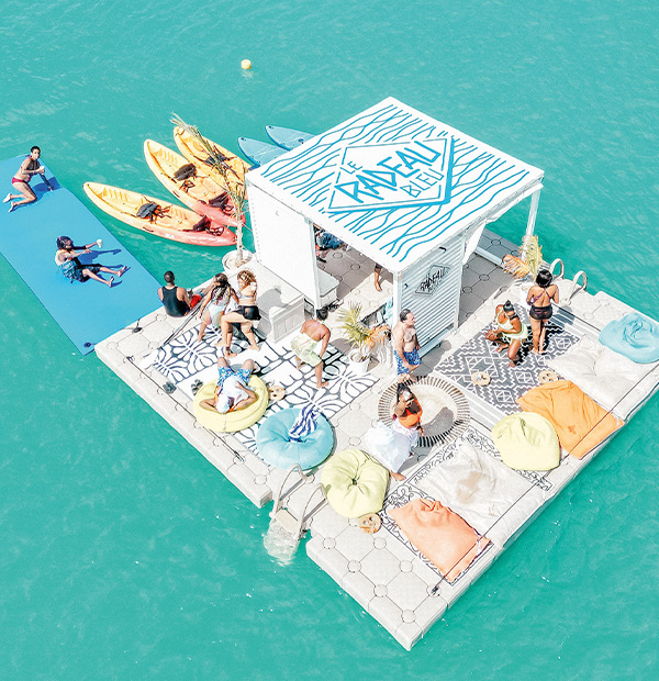 Le Radeau Bleu – A Private Floating island in Anse‑Marcel, Saint Martin