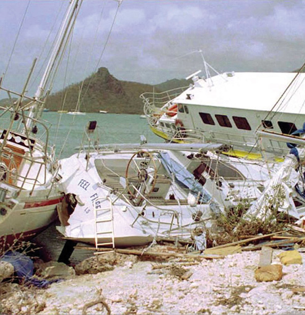 Hurricane Luis, 1998