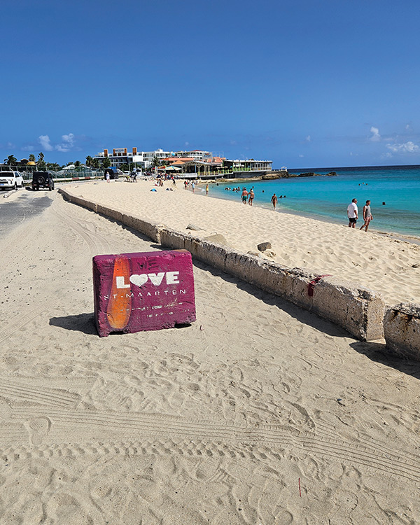 Maho Beach, right in front of Juliana Airport’s runway
