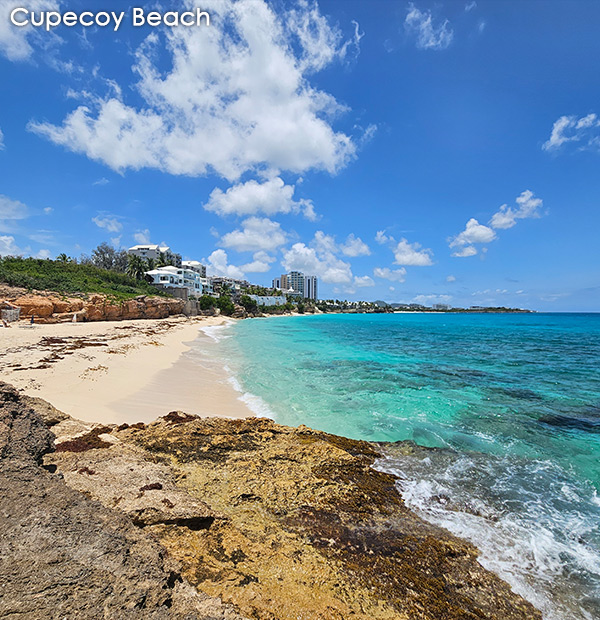 Cupecoy beach
