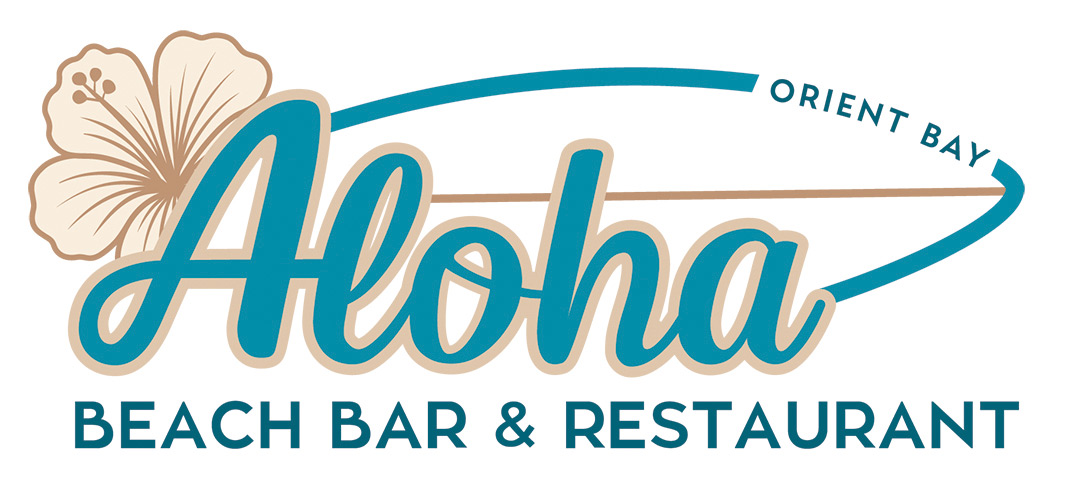 Aloha, beach and restaurant in Orient Bay, Saint Martin
